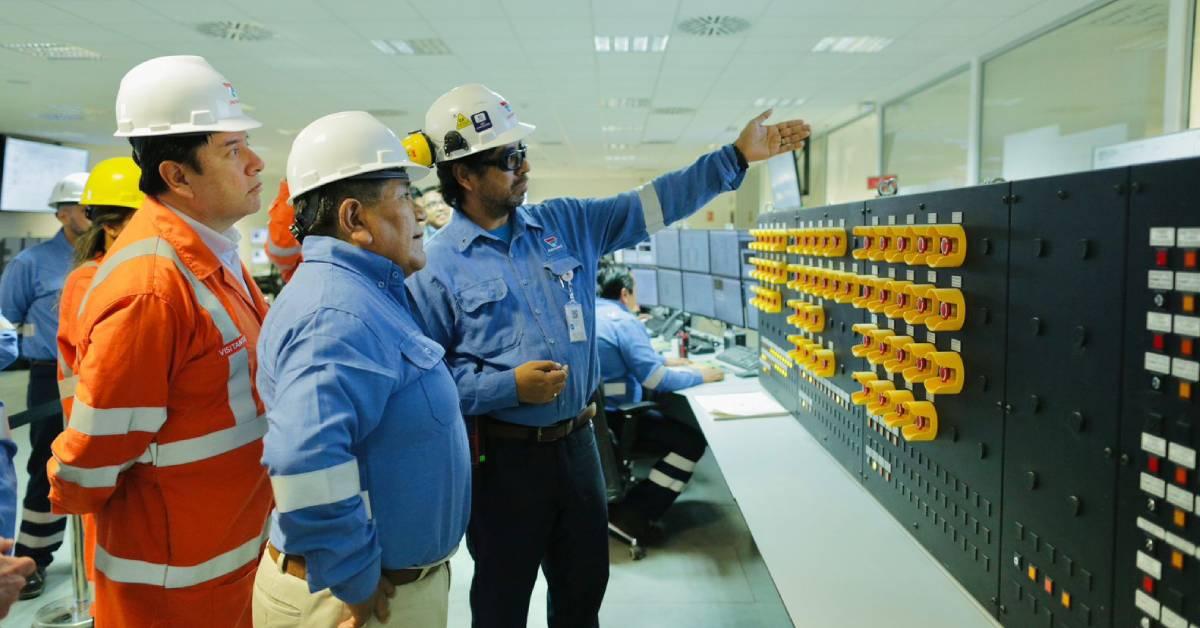 Ministro de Energía y Minas supervisó operatividad de la Nueva Refinería Talara