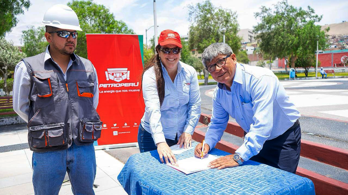 PETROPERÚ da inicio a trabajos de rehabilitación de Jr. Argentina en Ilo