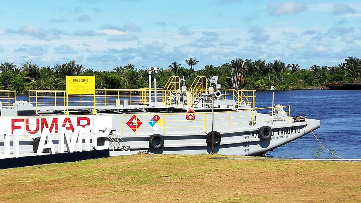 PETROPERÚ pondrá en operación nueva barcaza de doble casco en Iquitos