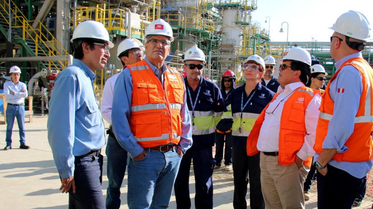 Presidente de PETROPERÚ constató trabajos de construcción de Nueva Refinería Talara