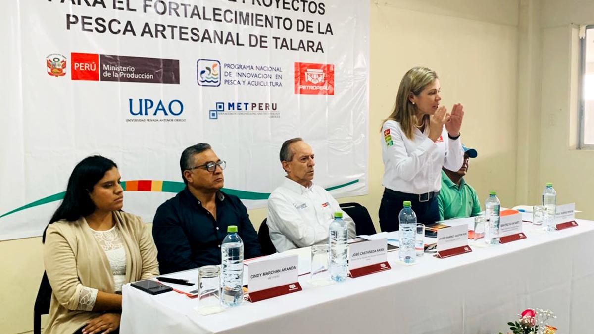 Ejecutarán proyectos innovadores para fortalecer pesca artesanal en Talara