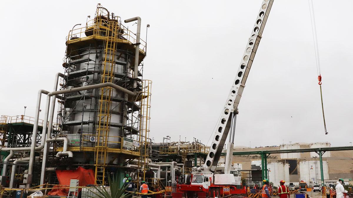 Parada en planta de Refinería Conchán repotenciará su eficiencia