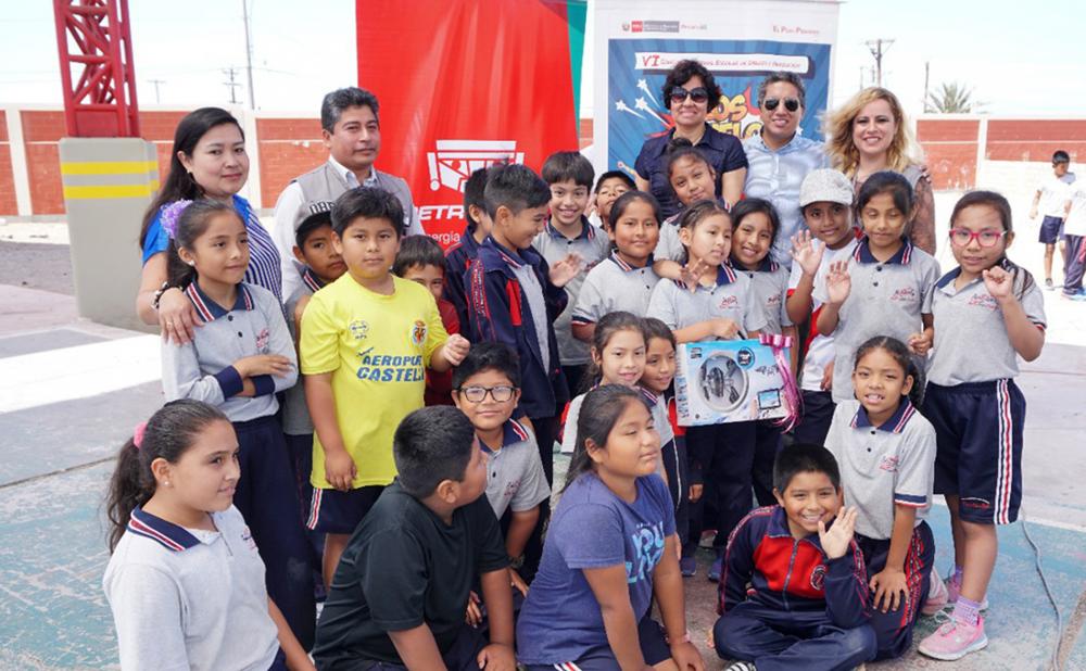 PETROPERU awards Ilo students for promoting protection and revaluation of elderly adults