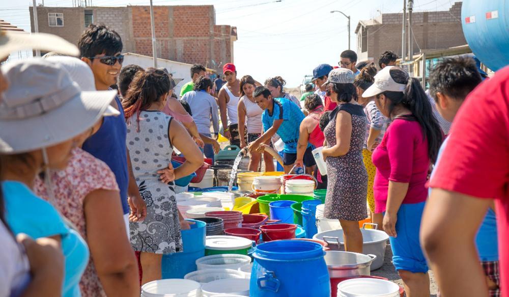 PETROPERU distributes 9,600 gallons of drinking water due to shortage in Ilo
