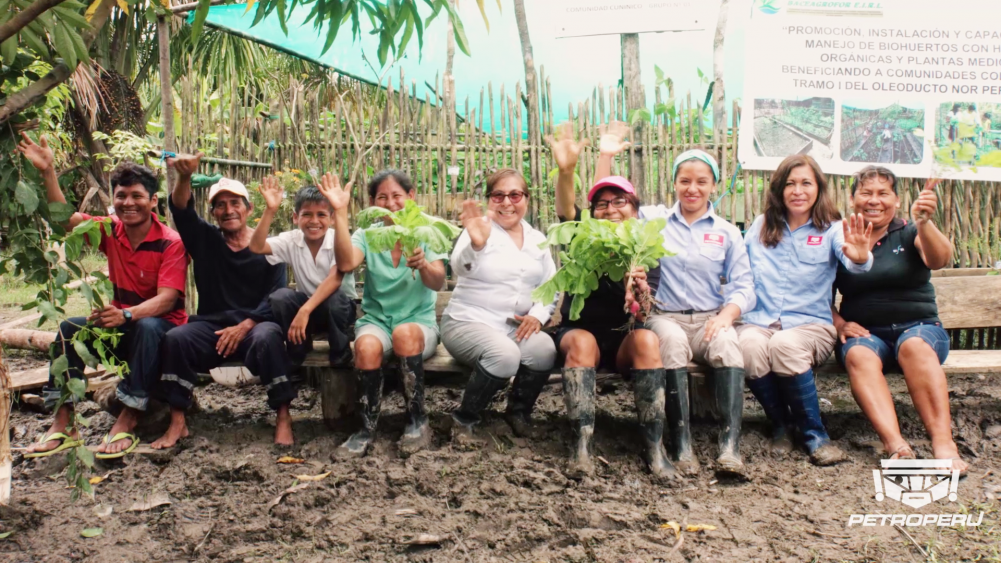 PETROPERU implements bio-gardens in loreto communities