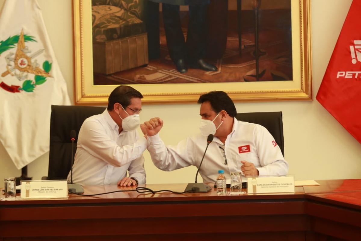 PETROPERU and MINDEF reinforce their strategic alliance after signing an agreement