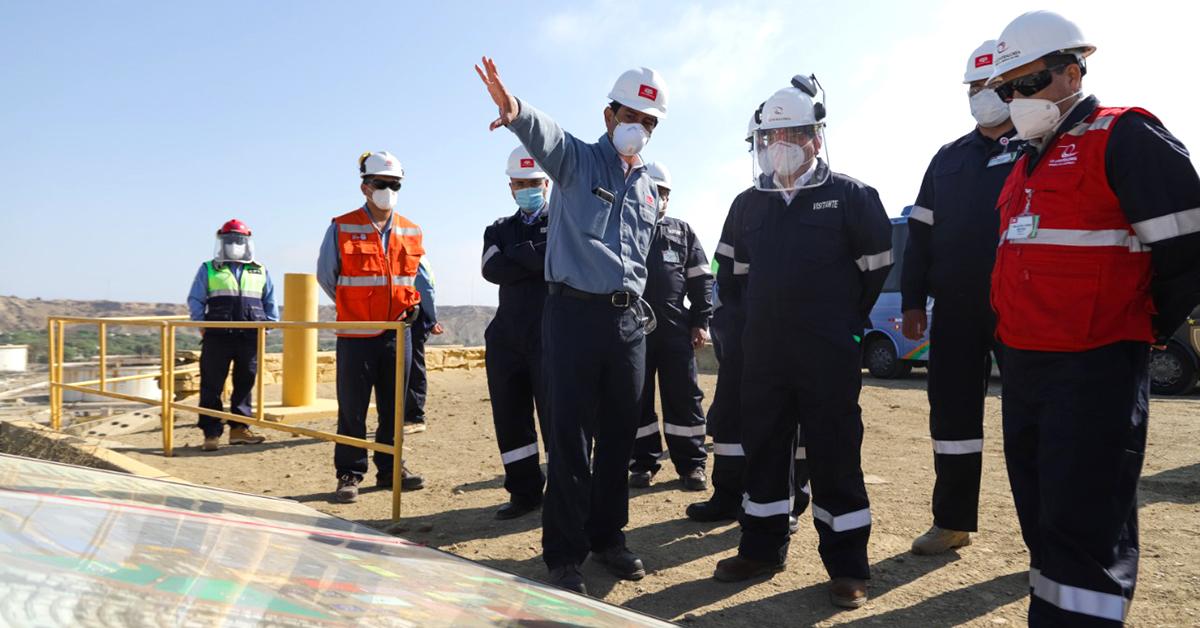 Contralor General constata avance de Nueva Refinería Talara