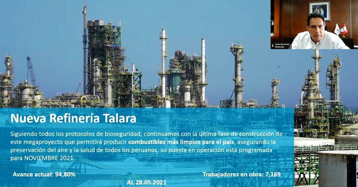 PETROPERÚ presents its main strategic projects to the country's academic sector