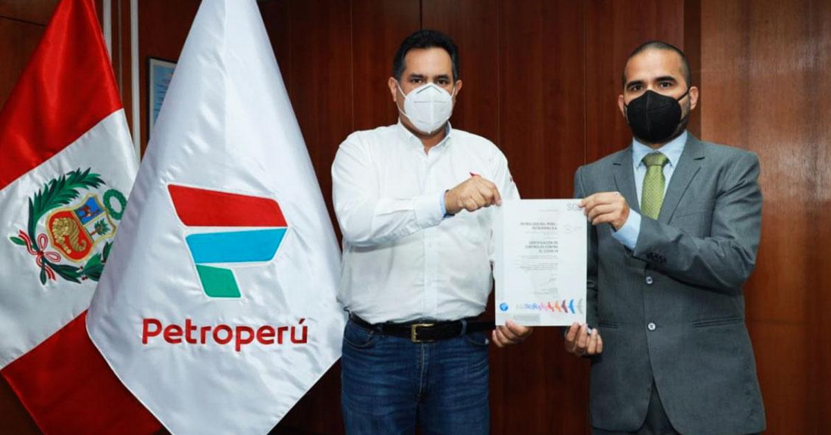 PETROPERÚ se convierte en líder en su sector al recibir certificación SGS en controles COVID-19