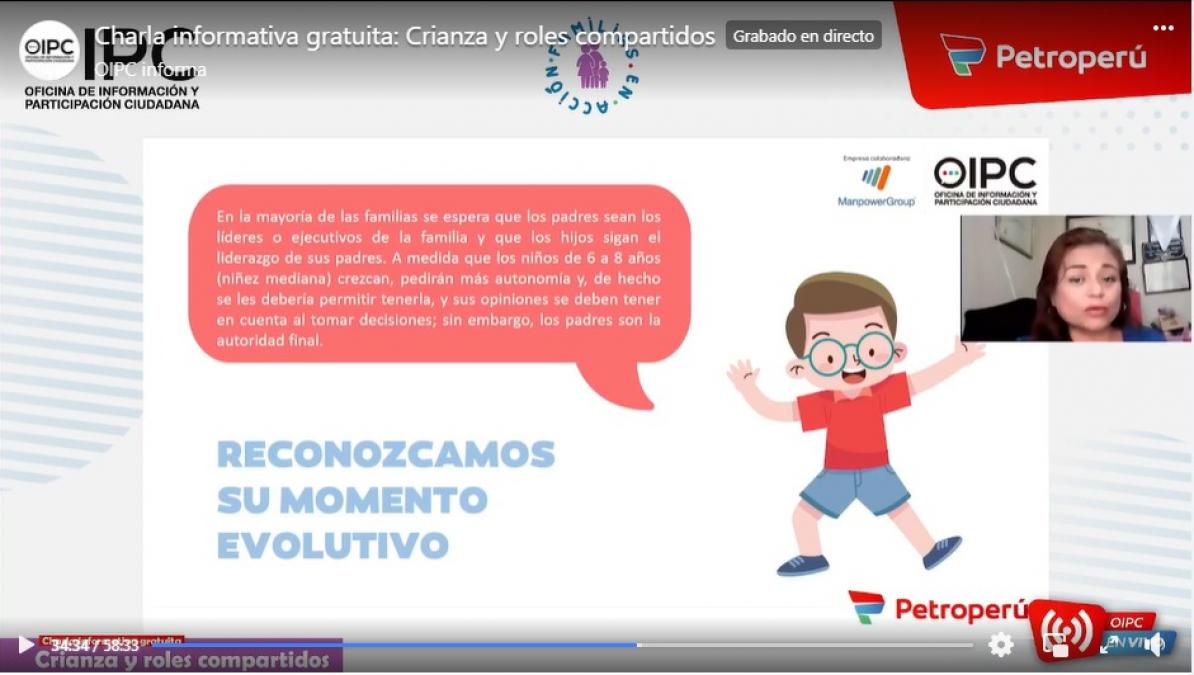 PETROPERÚ fortalece las relaciones familiares a través de charlas gratuitas