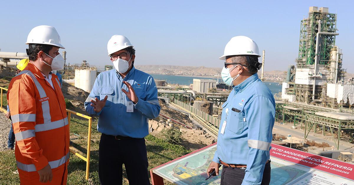 The New Talara Refinery in the final stage of construction