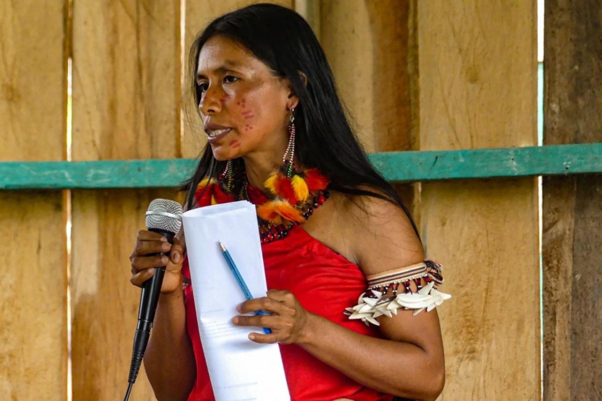 PETROPERÚ saluda la designación de Tali Sabio como primera mujer Apu de la población awajún