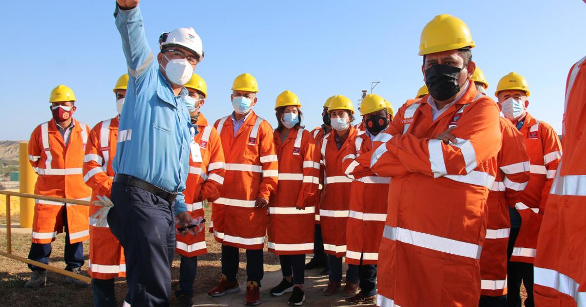 Decanos del Colegio de Ingenieros realizaron visita técnica a Nueva Refinería Talara