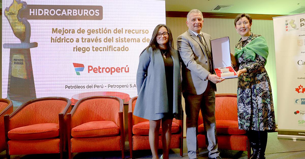 Petroperú obtiene distinción por  proyecto hídrico en Pasco