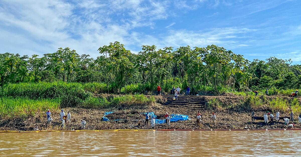 Petroperú exhorta a comunidad de Cuninico permita continuar con labores en el km 42 del Oleoducto Norperuano