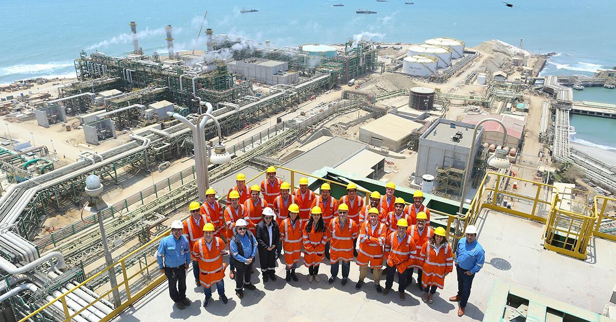 National and international banking visited the New Talara Refinery