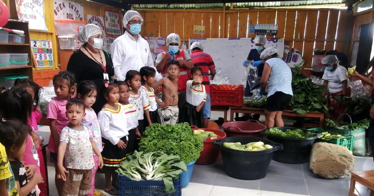 Escolares de Iquitos fortalecen su alimentación gracias a Petroperú