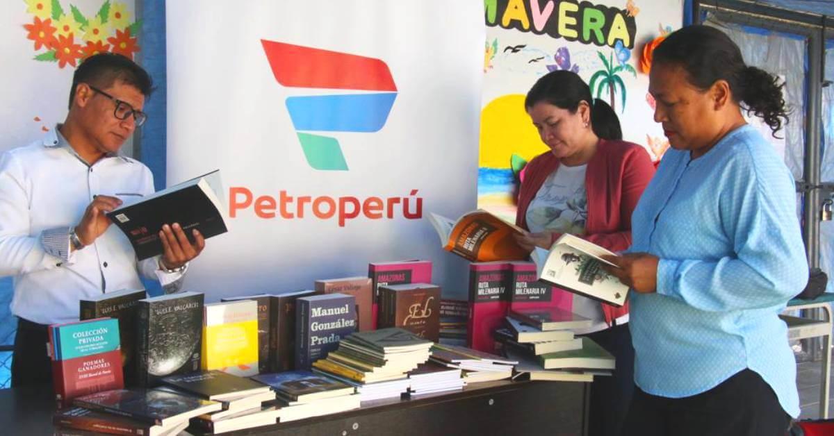 Petroperú implementa bibliotecas escolares y públicas de Talara