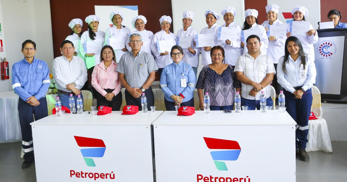 Petroperú entrega capital semilla a emprendimientos de mujeres talareñas