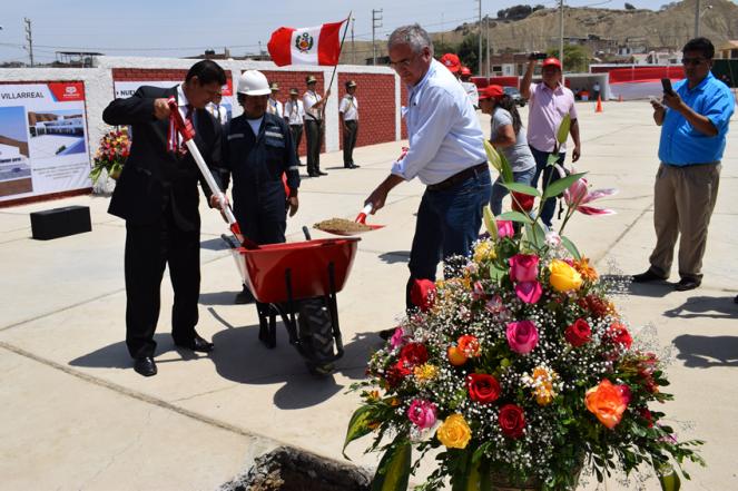 Petroperú anuncia inicio de construcción de moderno colegio Federico Villarreal