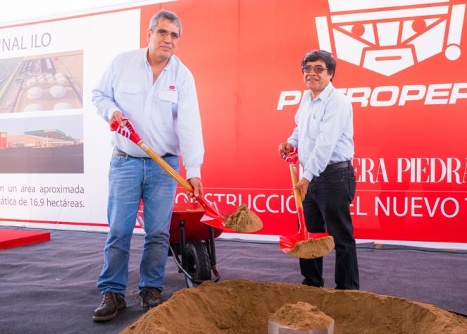 Se colocó la primera piedra del nuevo  Terminal Ilo