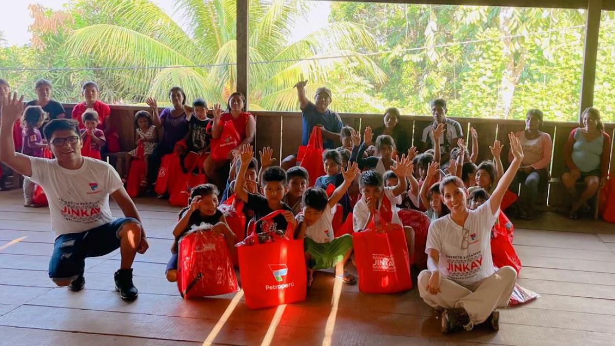 Petroperú inició clases de refuerzo escolar de verano en comunidades amazónicas
