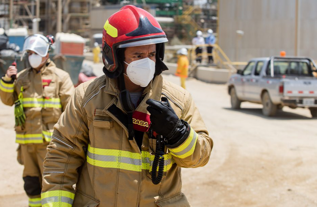 Petroperú begins an industrial safety training session in Talara