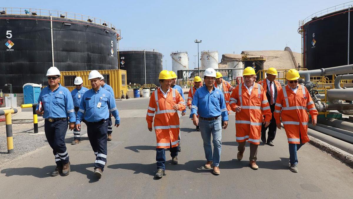 Alcaldes de la Mancomunidad de Lima Este visitaron la Refinería Conchán de Petroperú