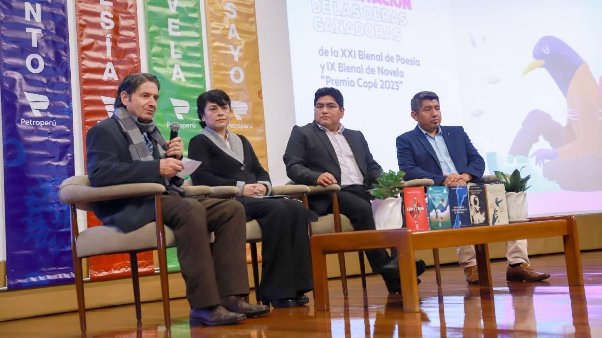 Petroperú presentó las obras ganadoras del Premio Copé