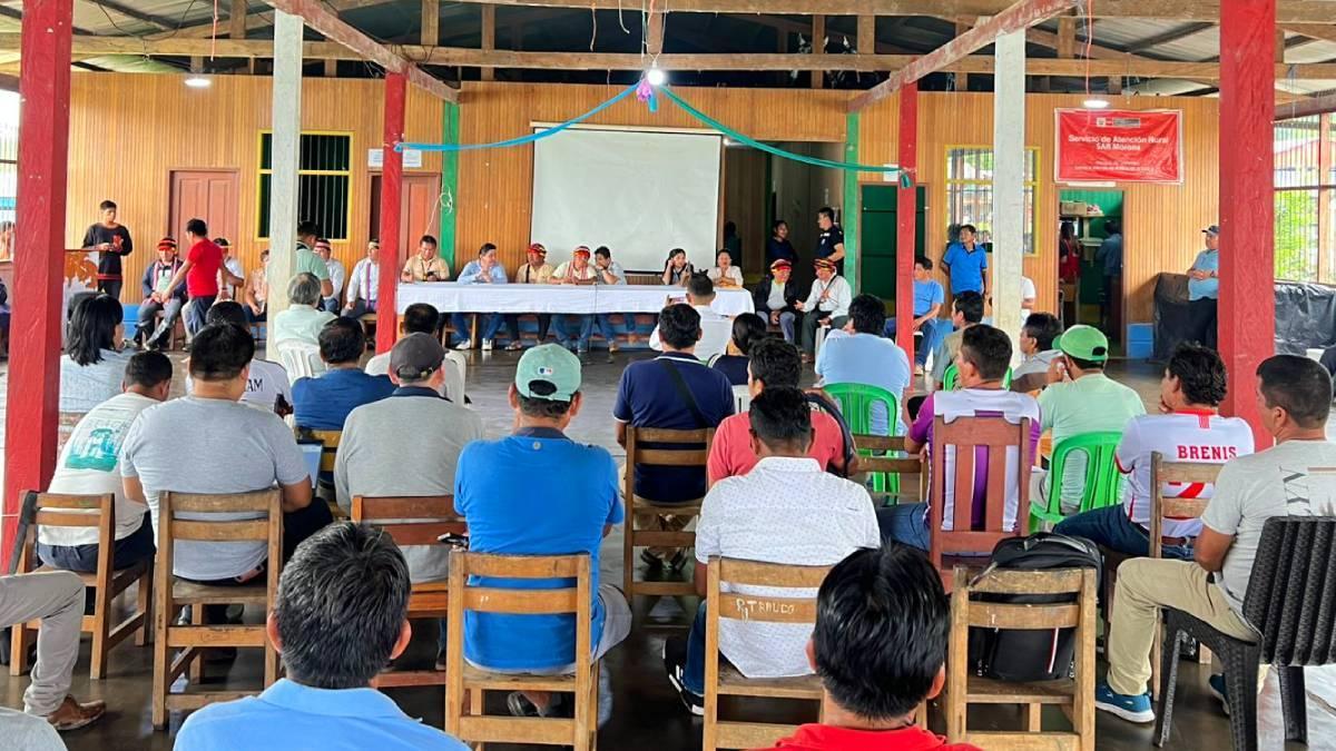 Communities in the Morona basin express support for the reactivation of Lot 64