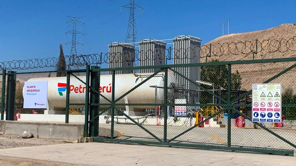 Respecto a la operatividad de la Planta de Regasificación de Moquegua