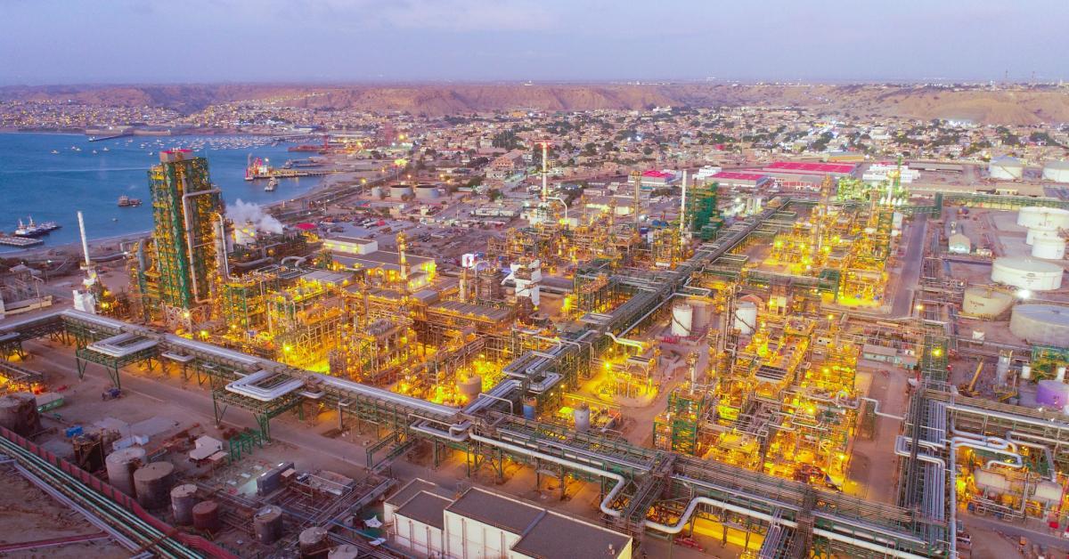 The Talara Refinery consolidates its operations by exporting high-octane gasoline to premium markets