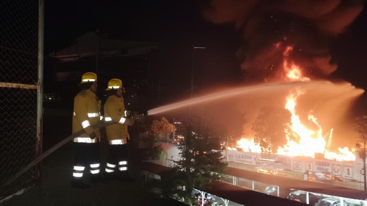 Petroperú apoyó en el control del incendio ocurrido en Iquitos