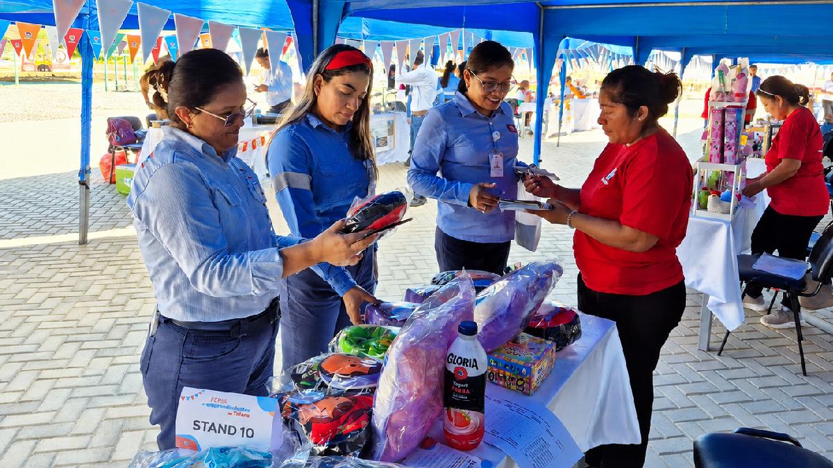 Petroperú impulsa feria de emprendimiento con participación de empresarios locales en Talara