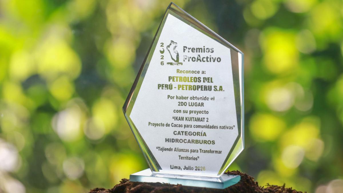 Petroperú receives recognition for sustainable cocoa project in the Amazon