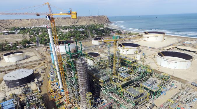 Construcción de Nueva Refinería Talara tiene un avance cercano al 70%