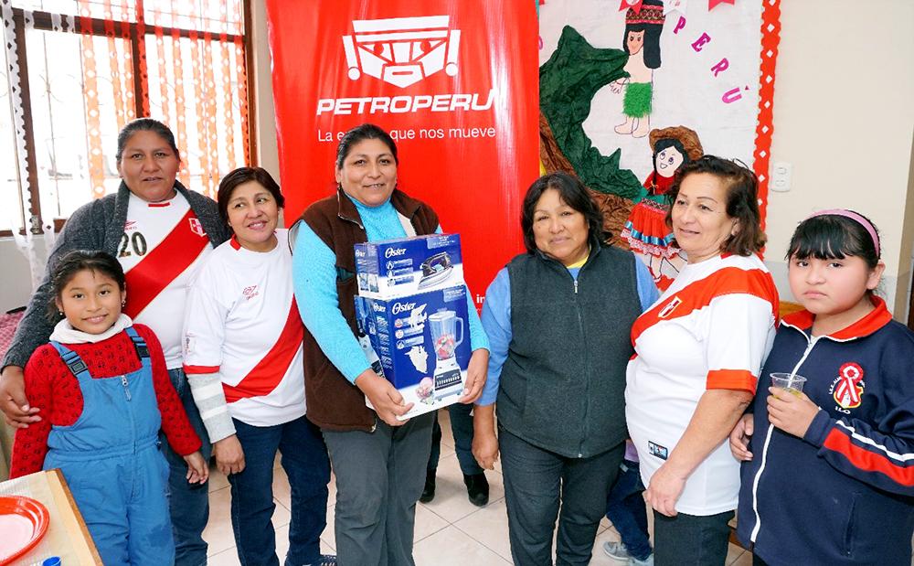 Mothers of soup kitchens of Ilo receive support from PETROPERU