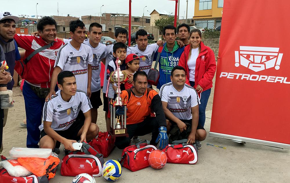 Culminó campeonato deportivo en Villa El Salvador promovido por PETROPERÚ