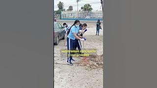 Primera campaña de limpieza de playa en San Andrés