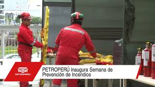 PETROPERÚ inaugura Semana de Prevención de Incendios