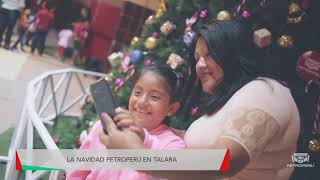 Talareños disfrutaron de encendido de árbol de navidad