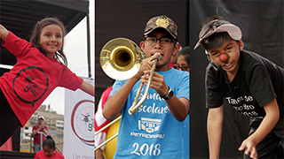 Niños de Villa El Salvador participaron en programas culturales