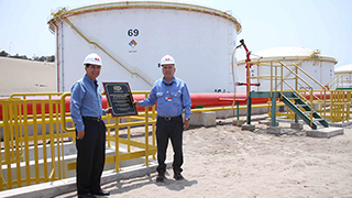 Refinería Conchán inaugura dos tanques de almacenamiento en su 46°aniversario