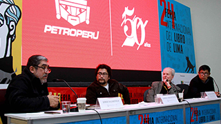 Encuentro de escritores Premio Copé 40 años