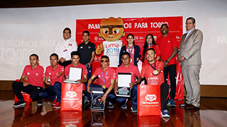 PETROPERÚ reconoció a atletas y paratletas de Panamericanos Lima 2019