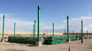 Construcción de planta de ventas de Ninacaca, Pasco, tiene avance del 37%