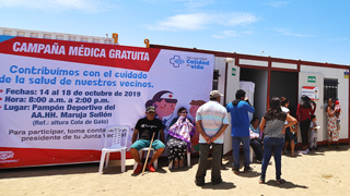 Vecinos del Cono Sur se benefician con atención médica gratuita