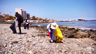 PETROPERÚ apoyó campaña de limpieza de playas en Ilo