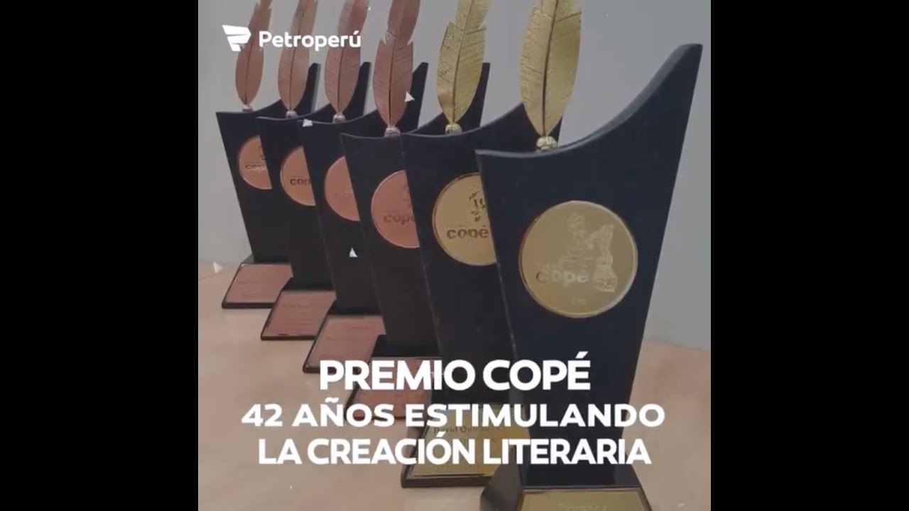 PREMIO COPÉ 42 AÑOS ESTIMULANDO LA CREACIÓN LITERARIA