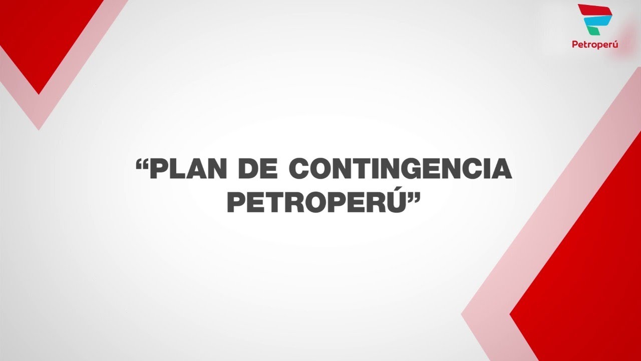 PLAN DE CONTINGENCIA PETROPERÚ - OLEODUCTO NORPERUANO